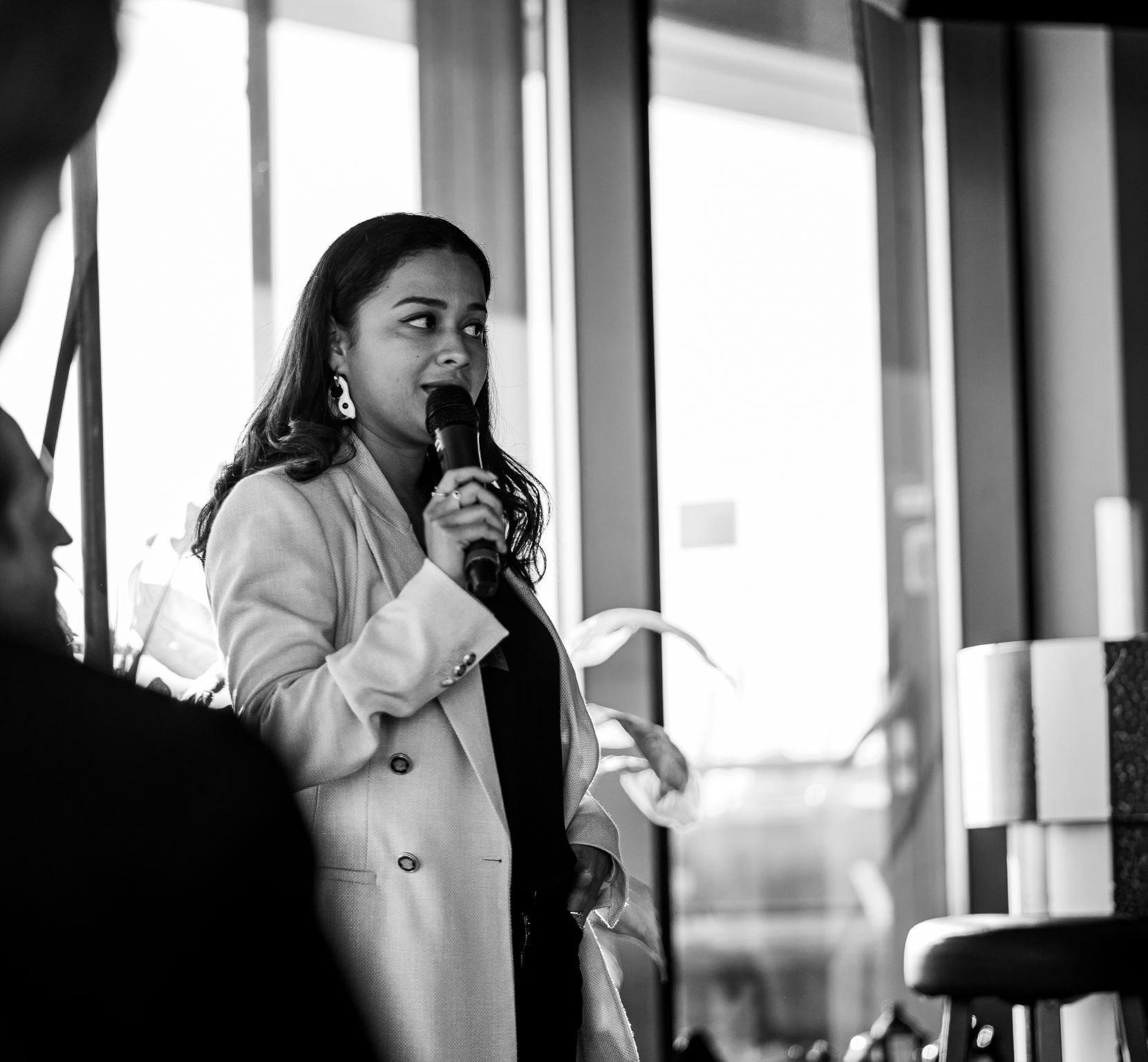 Cristina Fonseca on stage
