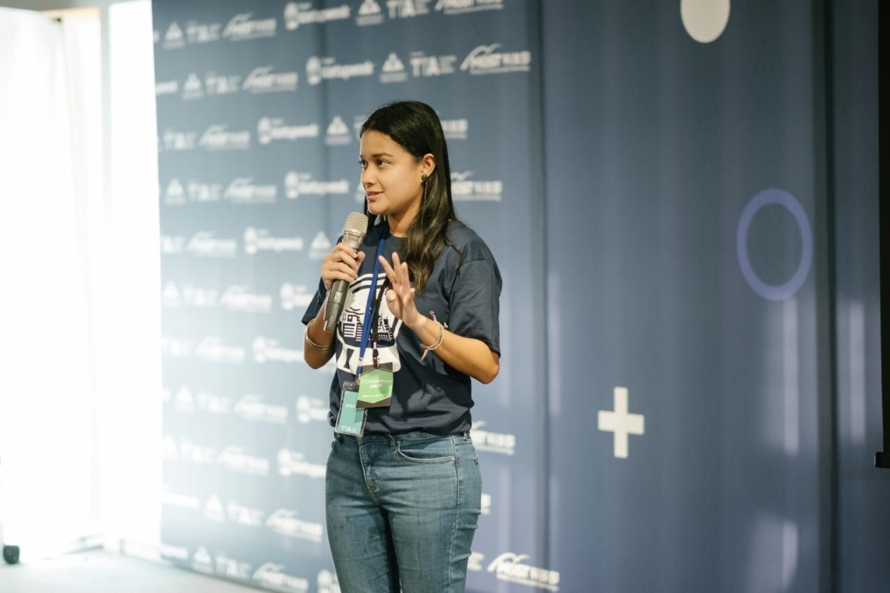 Cristina Fonseca on stage